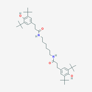 molecular formula C40H64N2O4 B179406 Antioxidant 1098 CAS No. 23128-74-7