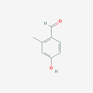molecular formula C8H8O2 B179408 4-Hydroxy-2-methylbenzaldehyde CAS No. 41438-18-0