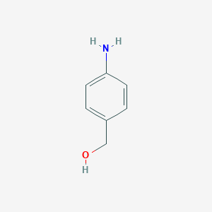 molecular formula C7H9NO B179409 4-Aminobenzyl alcohol CAS No. 623-04-1