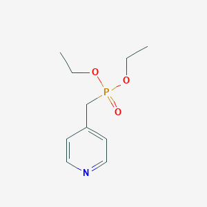 B179429 4-(Diethoxyphosphorylmethyl)pyridine CAS No. 77047-42-8