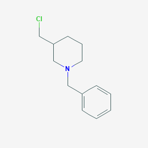 molecular formula C13H18ClN B179440 1-Benzyl-3-(chloromethyl)piperidine CAS No. 104778-58-7