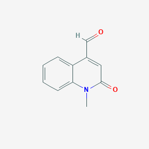molecular formula C11H9NO2 B179450 1-Methyl-2-oxo-1,2-dihydroquinoline-4-carbaldehyde CAS No. 15112-98-8