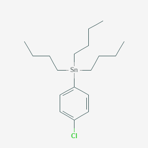 molecular formula C18H31ClSn B179475 Tributyl(4-chlorophenyl)stannane CAS No. 17151-48-3