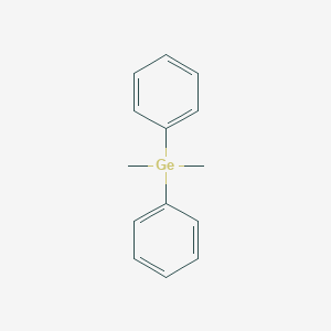 molecular formula C14H16Ge B179478 DIPHENYLDIMETHYLGERMANE CAS No. 7301-42-0