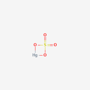 molecular formula HgSO4<br>HgO4S B179487 Mercuric sulfate CAS No. 7783-35-9