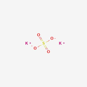 molecular formula K2SO4<br>K2O4S B179488 硫酸钾 CAS No. 7778-80-5