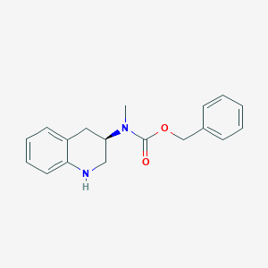 (R)-Benzyl methyl(1,2,3,4-tetrahydroquinolin-3-yl)carbamate