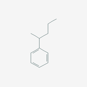 molecular formula C11H16 B179501 2-苯基戊烷 CAS No. 2719-52-0