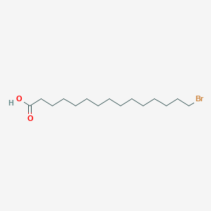 molecular formula C15H29BrO2 B179503 15-Bromopentadecanoic acid CAS No. 56523-59-2