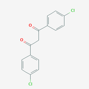 molecular formula C15H10Cl2O2 B179504 1,3-Bis(4-chlorophenyl)propane-1,3-dione CAS No. 18362-49-7