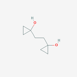 1-[2-(1-Hydroxycyclopropyl)ethyl]cyclopropanol