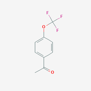 molecular formula C9H7F3O2 B179515 4'-(Trifluoromethoxy)acetophenone CAS No. 85013-98-5