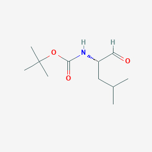 Tert-butyl (S)1-formyl-3-methylbutylcarbamate