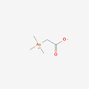 molecular formula C5H11AsO2 B179536 Arsenobetaine CAS No. 64436-13-1