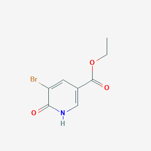 molecular formula C8H8BrNO3 B179549 Ethyl 5-bromo-6-hydroxynicotinate CAS No. 169773-94-8