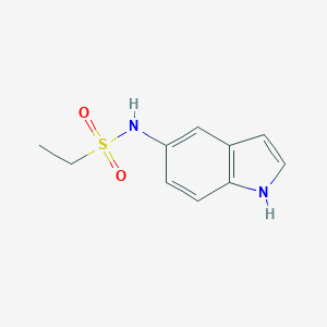 molecular formula C10H12N2O2S B179565 N-(1H-indol-5-yl)ethanesulfonamide CAS No. 141101-59-9