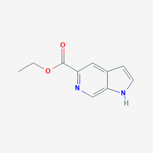 molecular formula C10H10N2O2 B179568 ethyl 1H-pyrrolo[2,3-c]pyridine-5-carboxylate CAS No. 147503-82-0