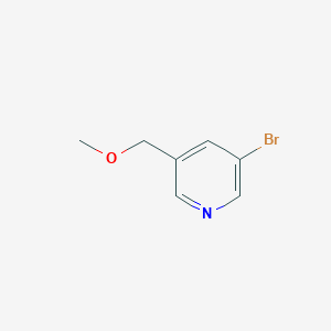 molecular formula C7H8BrNO B179574 3-Bromo-5-(methoxymethyl)pyridine CAS No. 173999-17-2