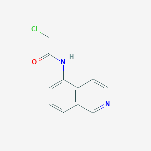 2-Chloro-N-(isoquinolin-5-yl)acetamide
