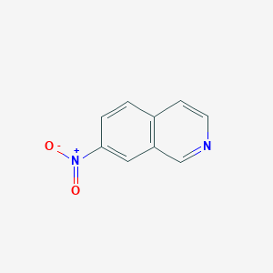 molecular formula C9H6N2O2 B179579 7-Nitroisoquinoline CAS No. 13058-73-6