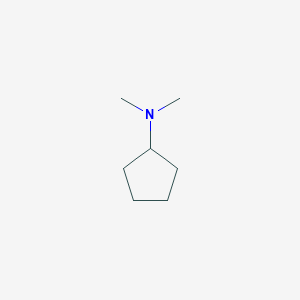 molecular formula C7H15N B179586 N,N-dimethylcyclopentanamine CAS No. 18636-91-4