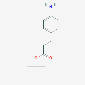 Tert-butyl 3-(4-aminophenyl)propanoate