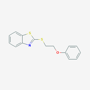 2-(2-Phenoxyethylsulfanyl)-1,3-benzothiazole