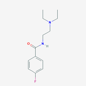 molecular formula C13H19FN2O B179601 N-[2-(diethylamino)ethyl]-4-fluorobenzamide CAS No. 120690-13-3