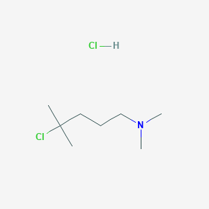 N-(4-chloro-4-methylpentyl)-N,N-dimethylamine hydrochloride