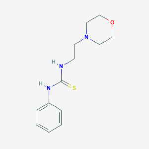 molecular formula C13H19N3OS B179626 1-(2-Morpholinoethyl)-3-phenylthiourea CAS No. 57723-02-1