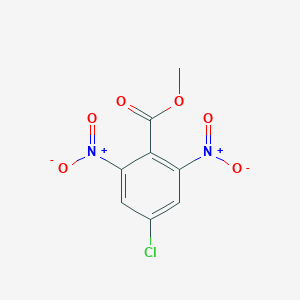molecular formula C8H5ClN2O6 B179629 Methyl 4-Chloro-2,6-dinitrobenzoate CAS No. 100418-47-1