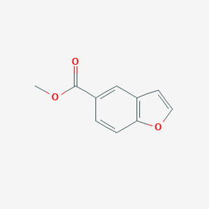 molecular formula C10H8O3 B179646 Methyl benzofuran-5-carboxylate CAS No. 108763-47-9