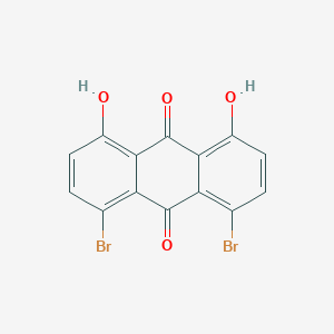 1,8-Dibromo-4,5-dihydroxyanthracene-9,10-dione