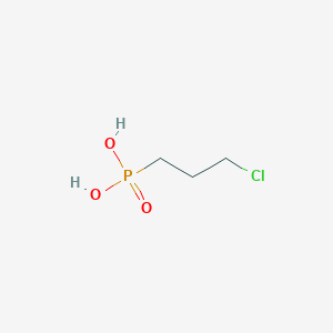molecular formula C3H8ClO3P B179662 3-chloropropylphosphonic Acid CAS No. 13317-09-4