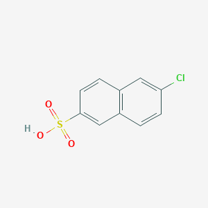 molecular formula C10H7ClO3S B017967 6-chloronaphthalene-2-sulfonic Acid CAS No. 102878-14-8