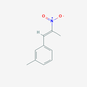 molecular formula C10H11NO2 B179672 1-(3-Methylphenyl)-2-nitropropene CAS No. 147102-55-4