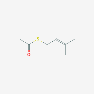 molecular formula C7H12OS B017973 Prenyl thioacetate CAS No. 33049-93-3