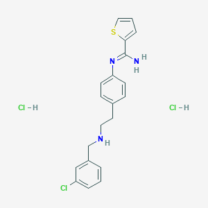 molecular formula C20H22Cl3N3S B179733 ARL 17477 CAS No. 180983-17-9