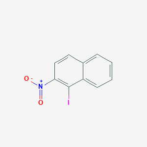 molecular formula C10H6INO2 B179737 1-Iodo-2-nitronaphthalene CAS No. 102154-23-4