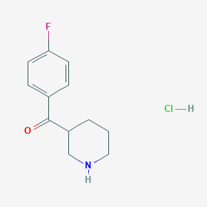 3-[(4-Fluorophenyl)carbonyl]piperidine hydrochloride