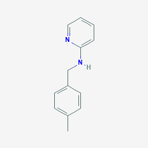molecular formula C13H14N2 B179747 N-[(4-methylphenyl)methyl]pyridin-2-amine CAS No. 164733-64-6