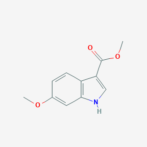 molecular formula C11H11NO3 B179752 Methyl 6-methoxy-1H-indole-3-carboxylate CAS No. 131424-27-6