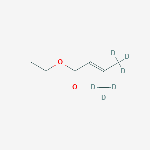 molecular formula C7H12O2 B017977 Ethyl 3-Methyl-2-butenoate-d6 CAS No. 53439-15-9