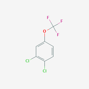 B179780 1,2-Dichloro-4-(trifluoromethoxy)benzene CAS No. 151276-10-7