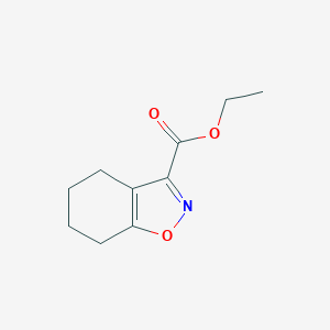 molecular formula C10H13NO3 B179781 4,5,6,7-四氢-1,2-苯并恶唑-3-羧酸乙酯 CAS No. 1013-14-5