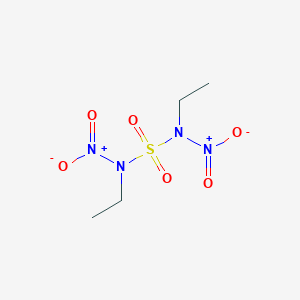 molecular formula C4H10N4O6S B179789 N,N'-Diethyl-N,N'-dinitro-sulfamide CAS No. 126118-95-4