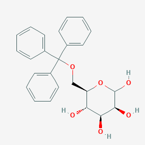 molecular formula C25H26O6 B179792 6-O-Trityl-D-mannopyranose CAS No. 160712-27-6