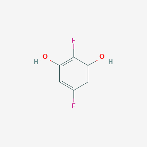 B179794 2,5-Difluorobenzene-1,3-diol CAS No. 198139-56-9