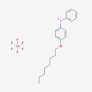 (4-(Octyloxy)phenyl)(phenyl)iodonium hexafluorostibate(V)