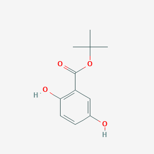 molecular formula C11H14O4 B179827 Tert-butyl 2,5-dihydroxybenzoate CAS No. 154715-77-2
